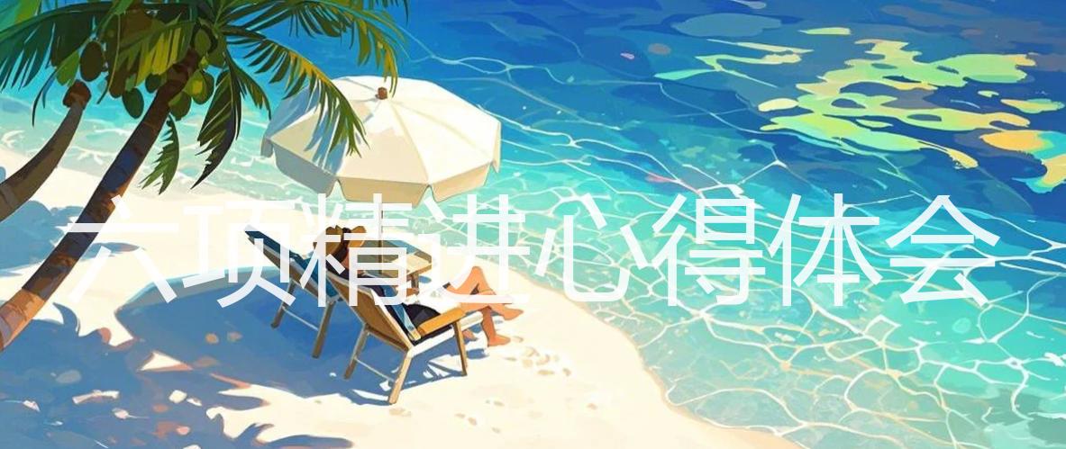 六项精进心得体会